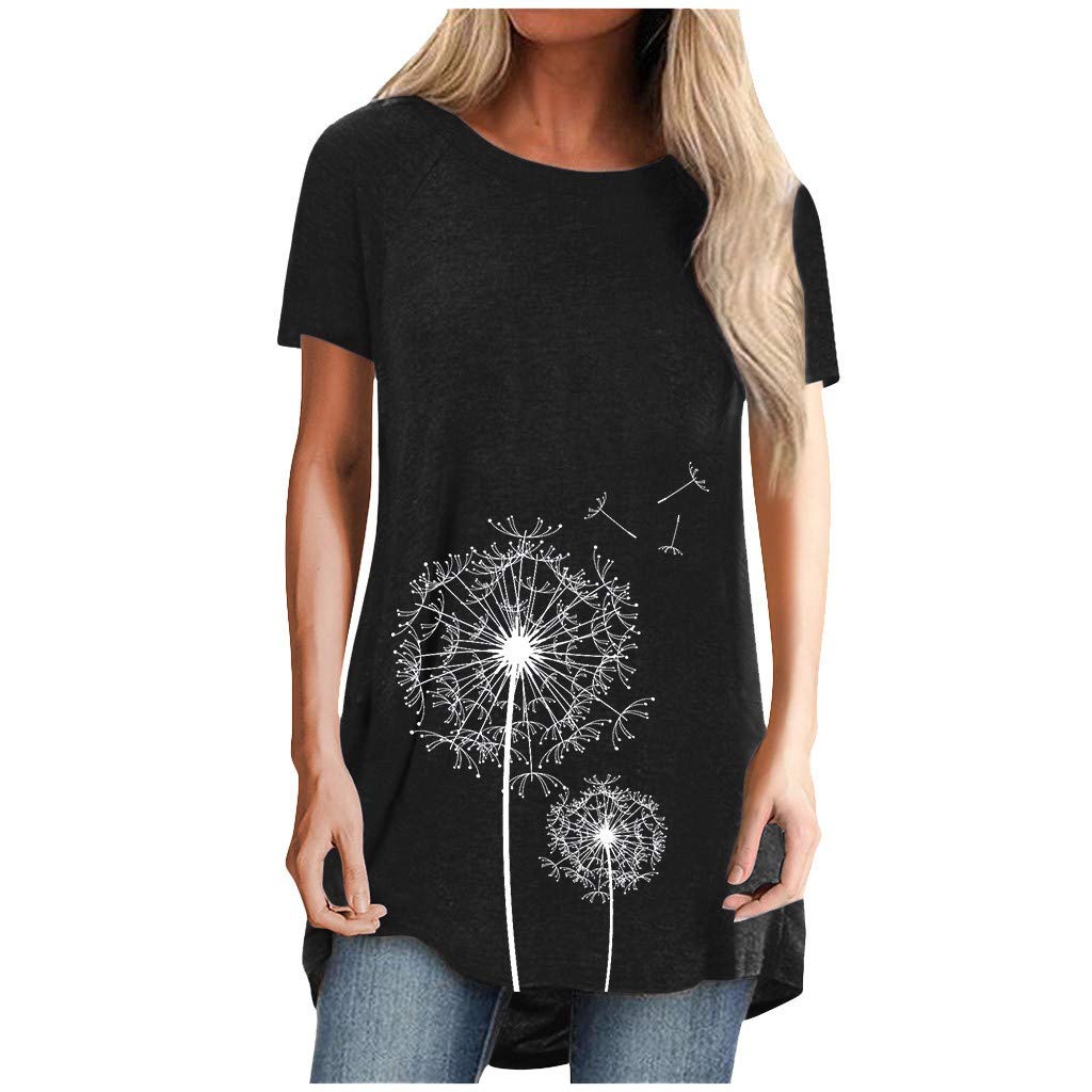 Women's Short Sleeve V-Neck Flowy Casual Tee Shirts - Summer Workout Tank Tops for Women | Comfortable & Breathable for Yoga, Gym, Running & Everyday Wear