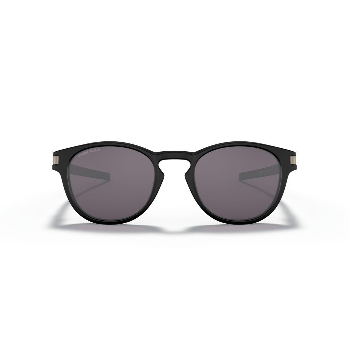 Oakley Latch Low Bridge Fit Sunglasses - Matte Black Frame with Prizm Grey Lenses (Model 0OO9349 934919) - Perfect for Running, Driving & Outdoor Sports