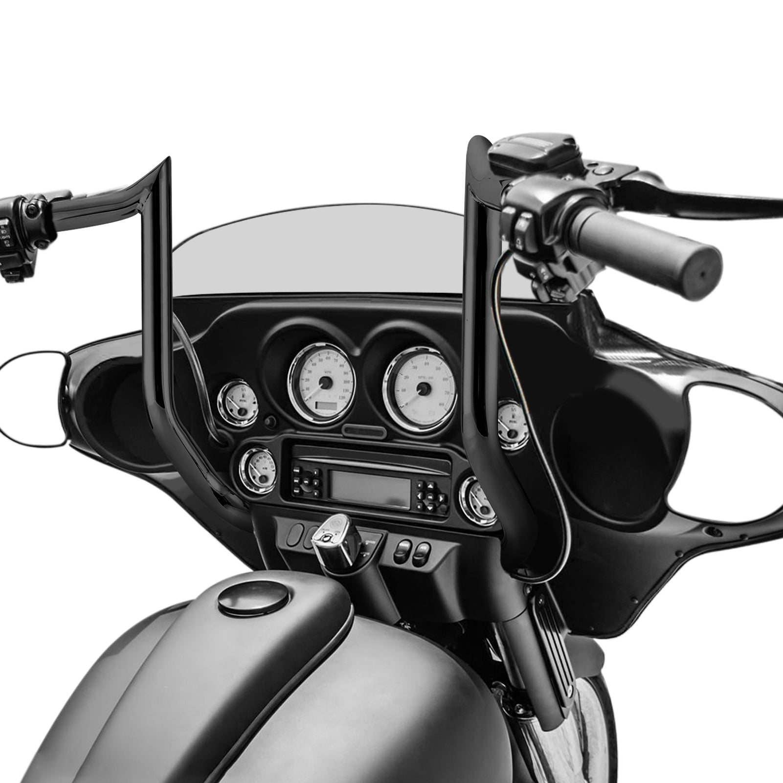 2008-2013 Harley Touring Street Glide Electra Glide Ultra Limited Black 14