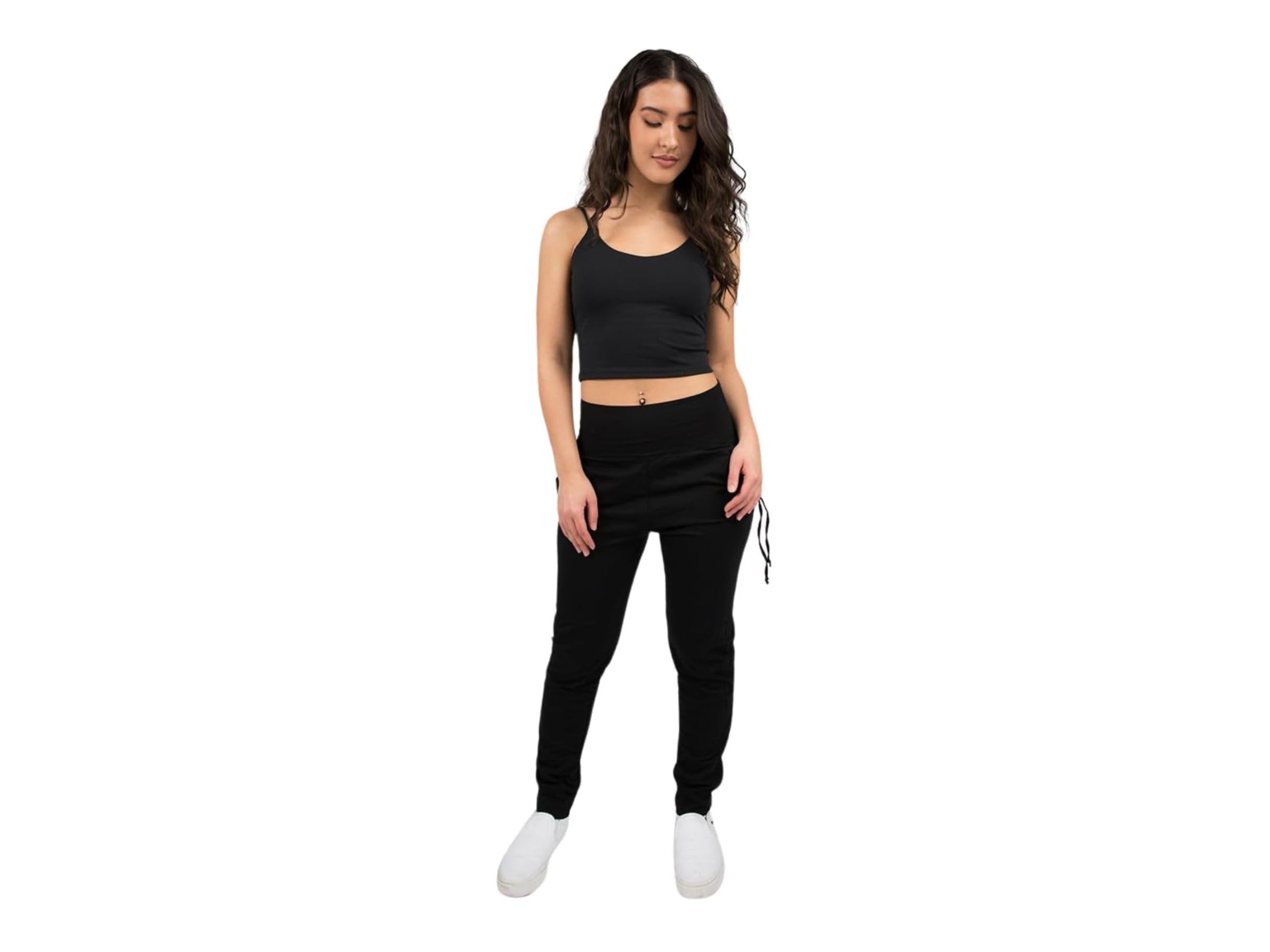 Women's Lightweight Casual Jogger Pants with Pockets - Yoga Leggings & Sweatpants for Workout, Running, Lounge & Everyday Wear