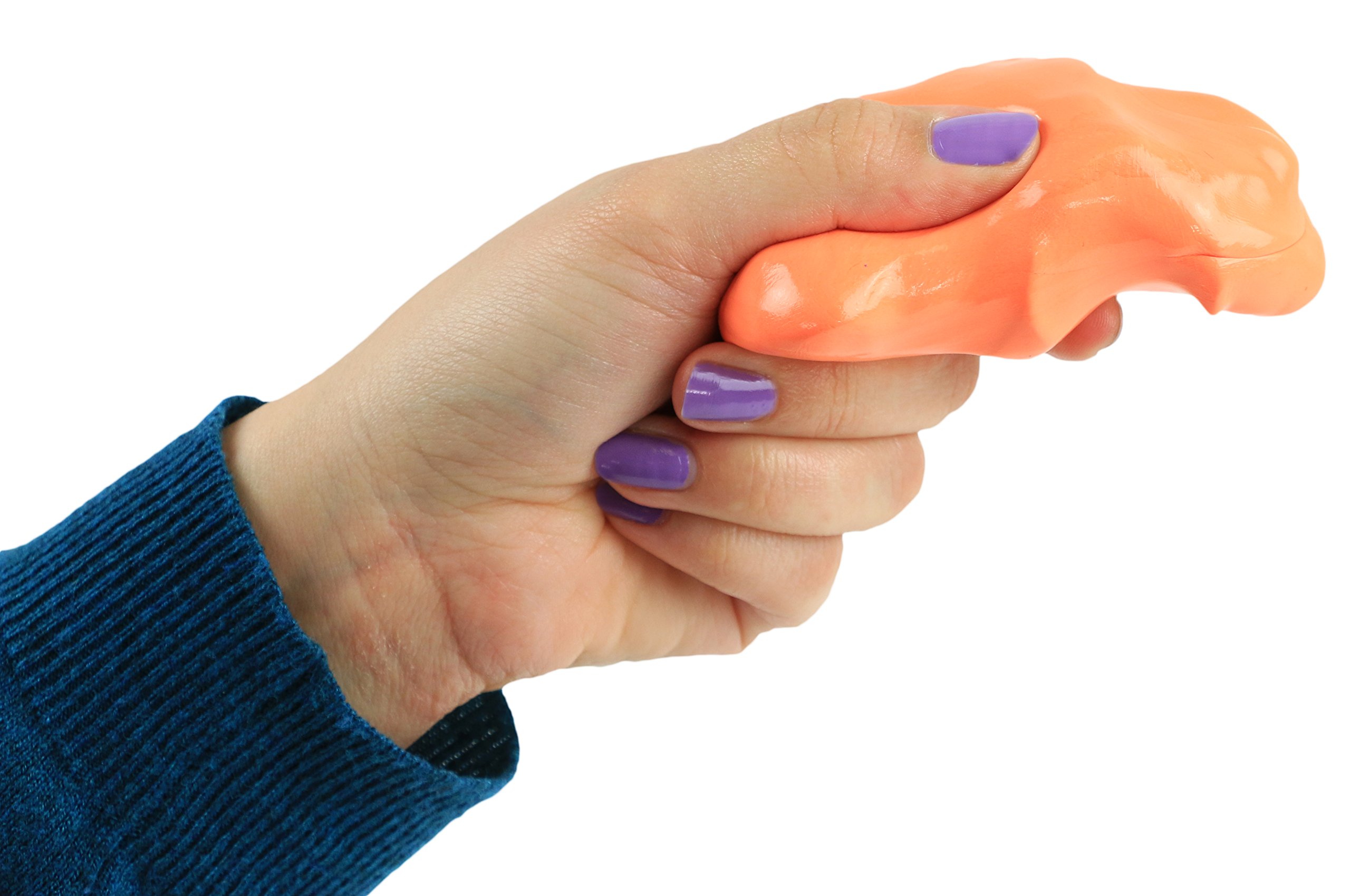 10-3902 Exercise Putty for Hand Therapy - Orange, 2 oz | Strengthen Grip & Relieve Stress | Perfect for Rehabilitation, Arthritis & Office Stress Relief