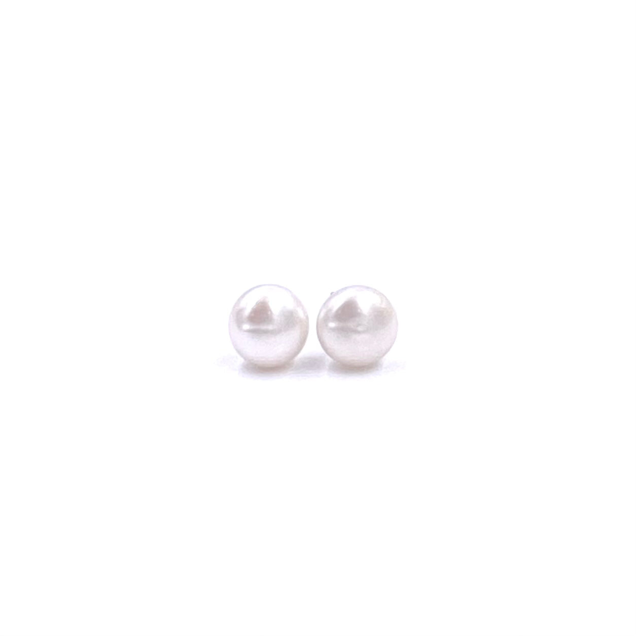 Sterling Silver Pearl Stud Earrings for Women - Elegant Ashley Gold Jewelry for Everyday Wear & Special Occasions