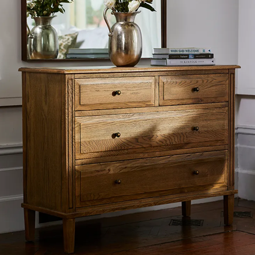 Harper 3-Drawer Bedroom Dresser - Stylish Wooden Storage Chest for Clothes & Accessories | Perfect for Bedroom, Closet & Dorm Organization