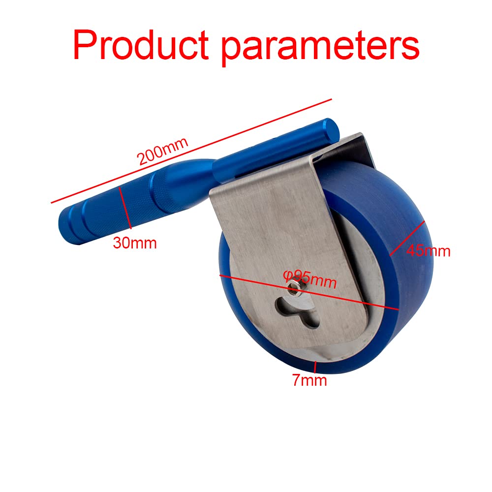 2KG Standard Roller Adhesion Tester - Manual Adhesive Test Tool for Pressure-Sensitive Tapes | Perfect for Quality Control in Packaging, Labeling & Industrial Applications