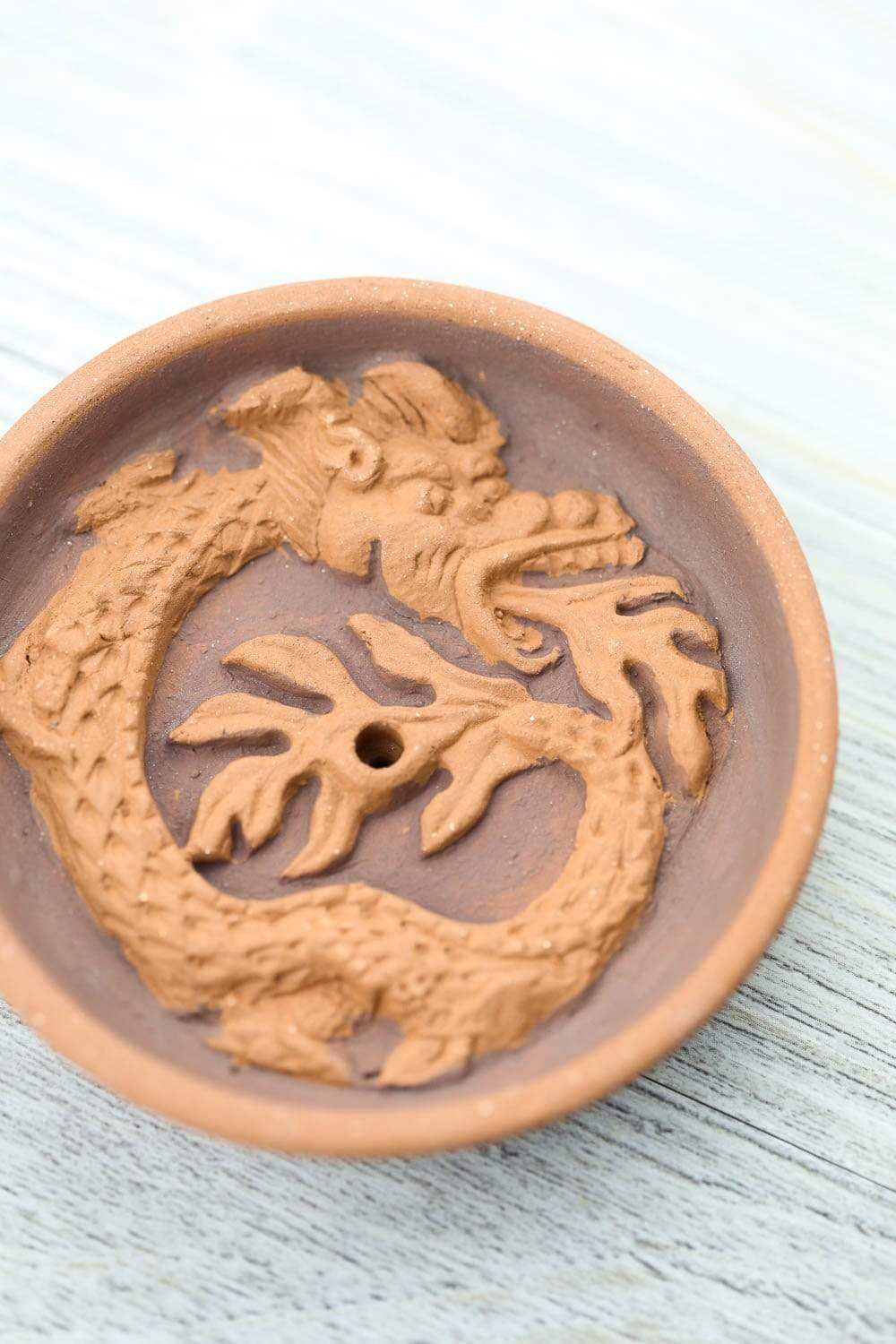 Dragon Incense Burner - Handmade Ceramic Aromatherapy Burner for Home, Meditation & Yoga | Perfect for Relaxation, Feng Shui & Spiritual Decor