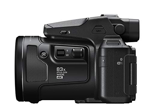 Nikon COOLPIX P950 Digital Camera 83x Optical Zoom 4K UHD Video 16MP CMOS Sensor with VR & WiFi - Perfect for Travel, Wildlife Photography & Vlogging