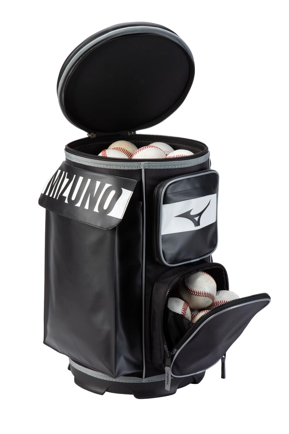 Mizuno Coach's Bucket X - Adjustable Baseball Cap for Coaches & Players - Durable & Comfortable Black Hat for Outdoor Sports & Training