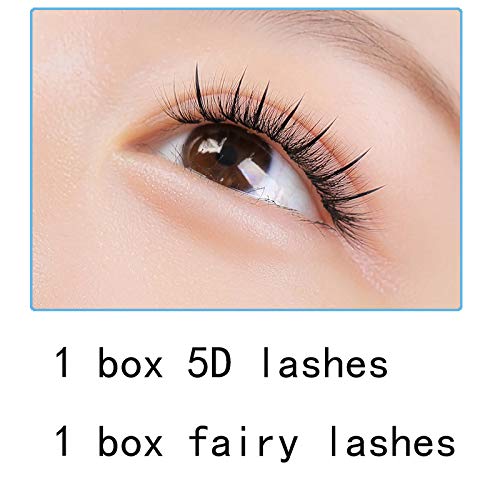 Hot I Shape Fairy Angel Eyelash D Curl - 10mm Individual False Eyelashes for Classic Lash Extensions | Natural Look for Daily Wear & Special Occasions