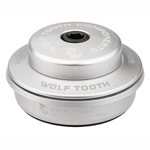 Wolf Tooth Performance Zero Stack (ZS) Headset - Lightweight MTB & Road Bike Headset for Smooth Steering - Perfect for Trail Riding, Commuting, and Racing