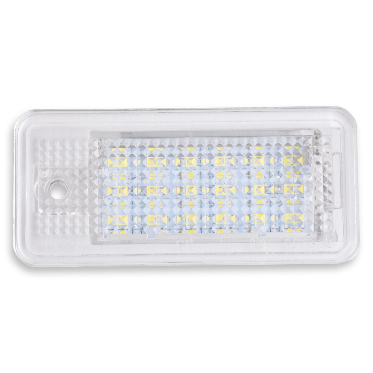 18 LED 3528 SMD CanBus Error Free License Plate Light Bulbs - Pack of 2 - Perfect for Car, Truck, SUV & Motorcycle Rear License Plate Illumination
