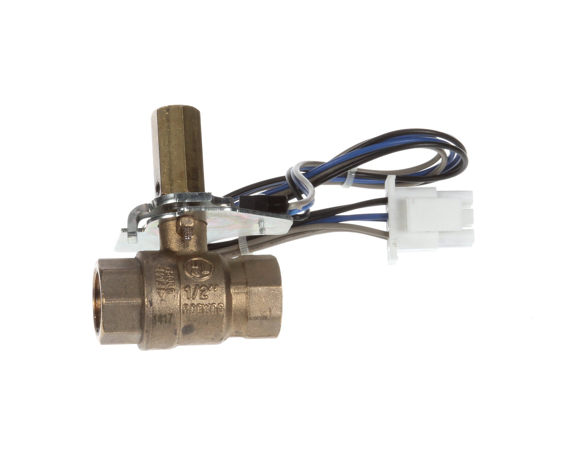 Cleveland FK110613 Double Ball Valve Assembly Switch Kit - Heavy Duty Brass Valve for Water & Gas Lines | Ideal for Plumbing, HVAC & Industrial Applications
