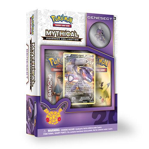 Mythical Pokemon Trading Card Game Collection Box - Choose Your Favorite Legendary Pokemon (Pikachu, Mewtwo, Charizard) | Perfect for Collectors, Battles & Gifts