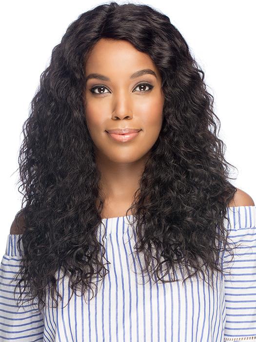 Bernice Human Hair Lace Front Wig with Lace Part - Natural Looking Straight Hair Wig for Women | Perfect for Daily Wear, Cosplay & Special Occasions