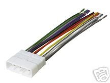 Isuzu Rodeo 1998-2001 Stereo Wire Harness - Car Radio Wiring Installation Kit for Aftermarket Head Unit | Perfect for DIY Car Audio Upgrades & Electrical Repairs