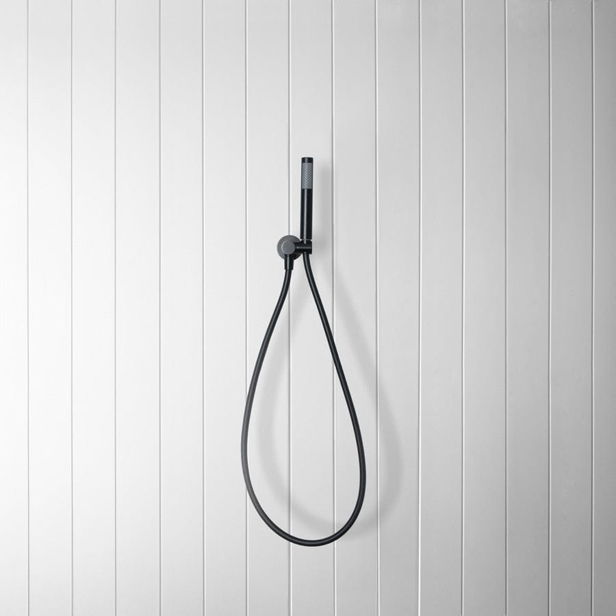 Premium Matte Black Shower Hose with Sprayer - High Pressure Flexible Metal Hose for Bathroom, Kitchen, and Outdoor Use