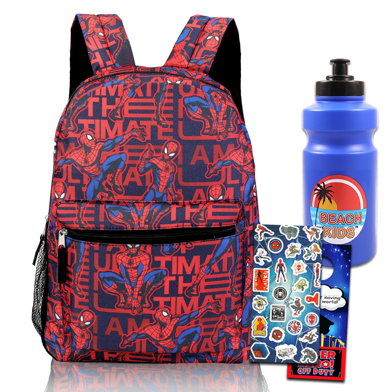 Spider-Man Backpack Set for Kids - 16