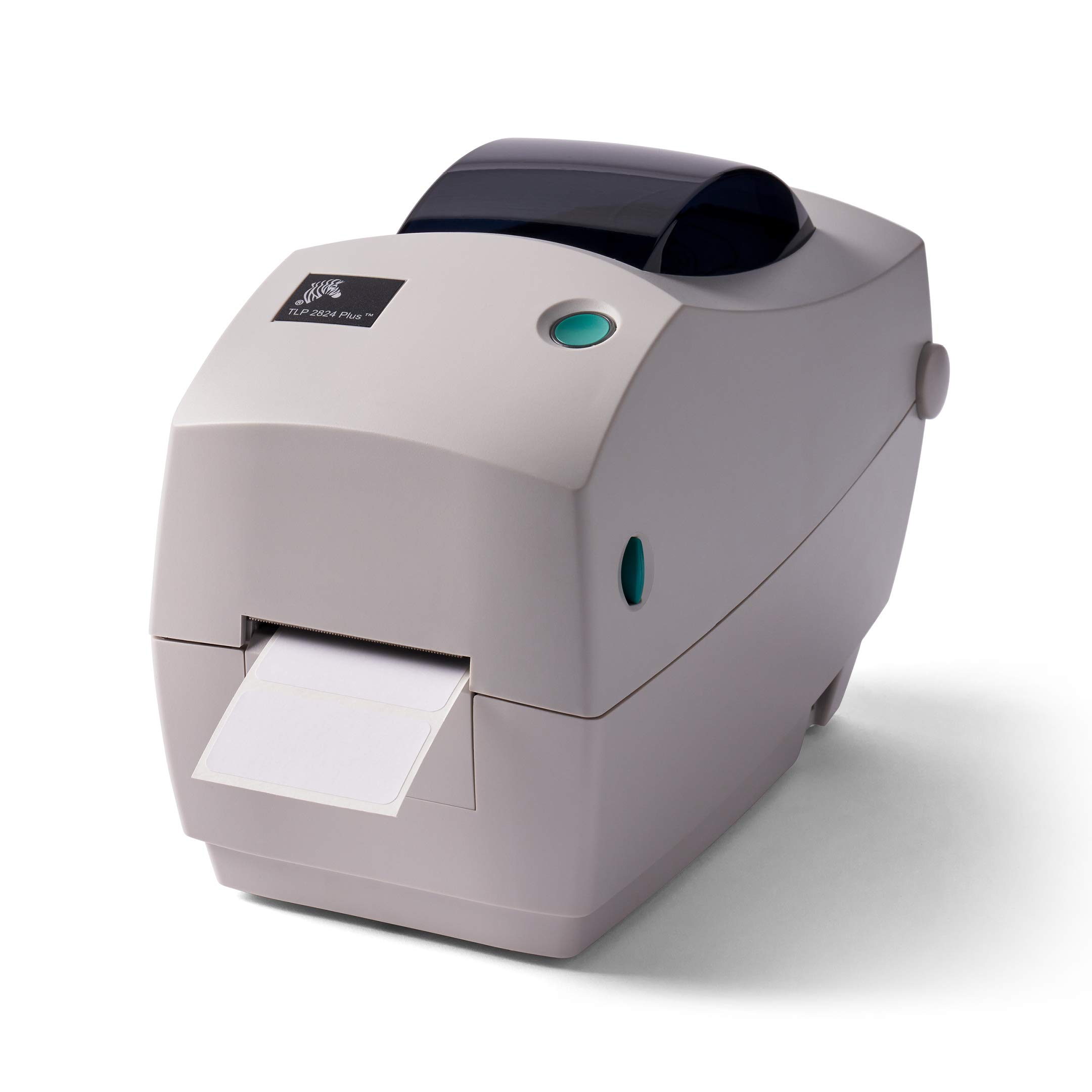 ZEBRA TLP2824 Plus Thermal Transfer Desktop Monochrome Printer - 2