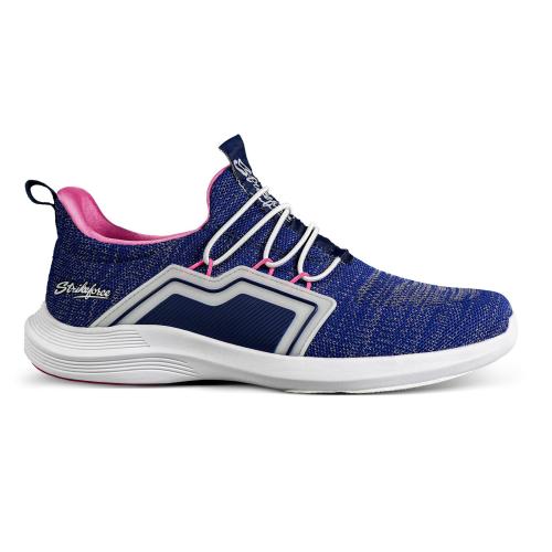 KR Strikeforce Milan Navy/Pink Women's Bowling Shoes - Lightweight & Comfortable for League Play & Tournament Bowling