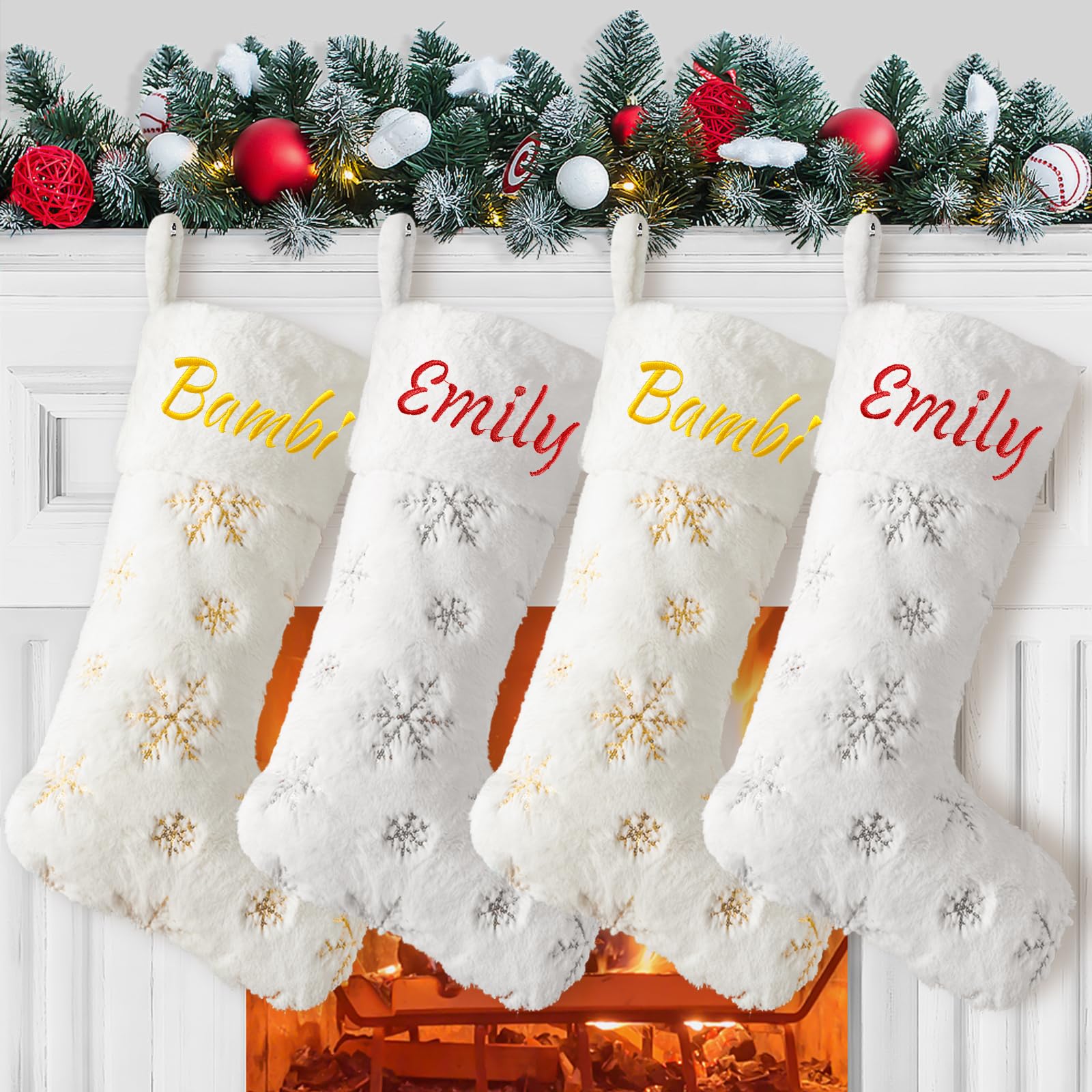 Custom Personalized Christmas Stocking - Large 22