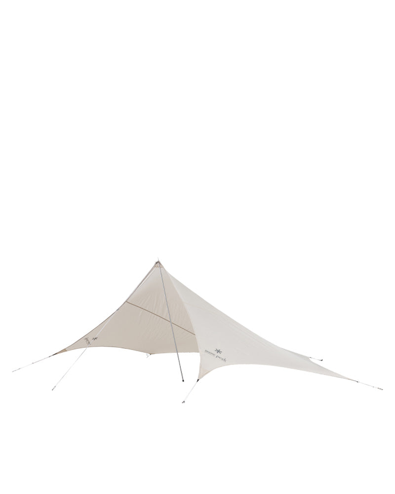 Premium 5-Piece Ivory Tarp Set - Heavy Duty Waterproof Camping & Outdoor Canopy Cover for Camping, Picnics, Beach, and Emergency Shelter
