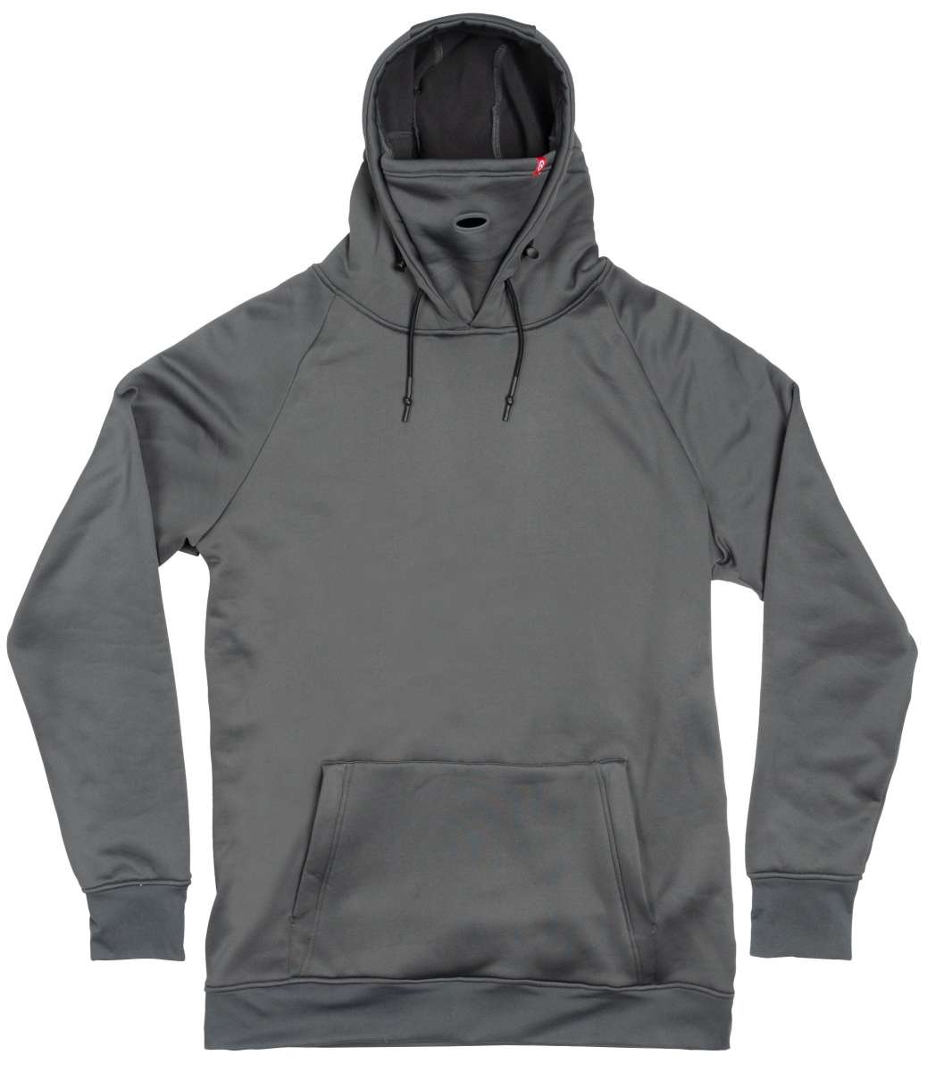 Airhole Polar Thermal Hoodie 2024 - Winter Warm Fleece-Lined Pullover for Men & Women - Perfect for Skiing, Snowboarding & Outdoor Adventures