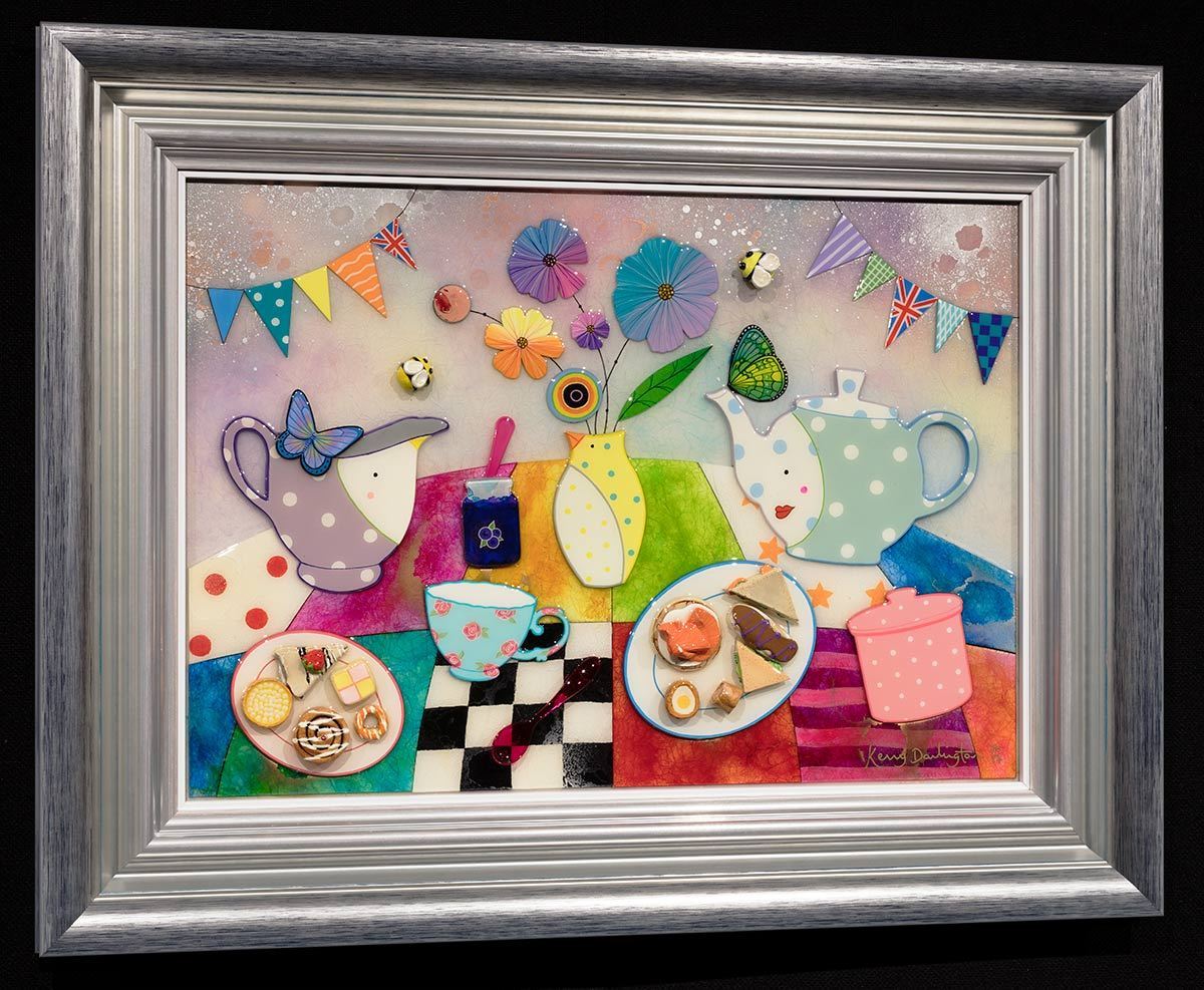 Afternoon Tea in Giggleswick - Authentic British Tea Set for Elegant Tea Parties | Perfect for Home Entertaining & Special Occasions