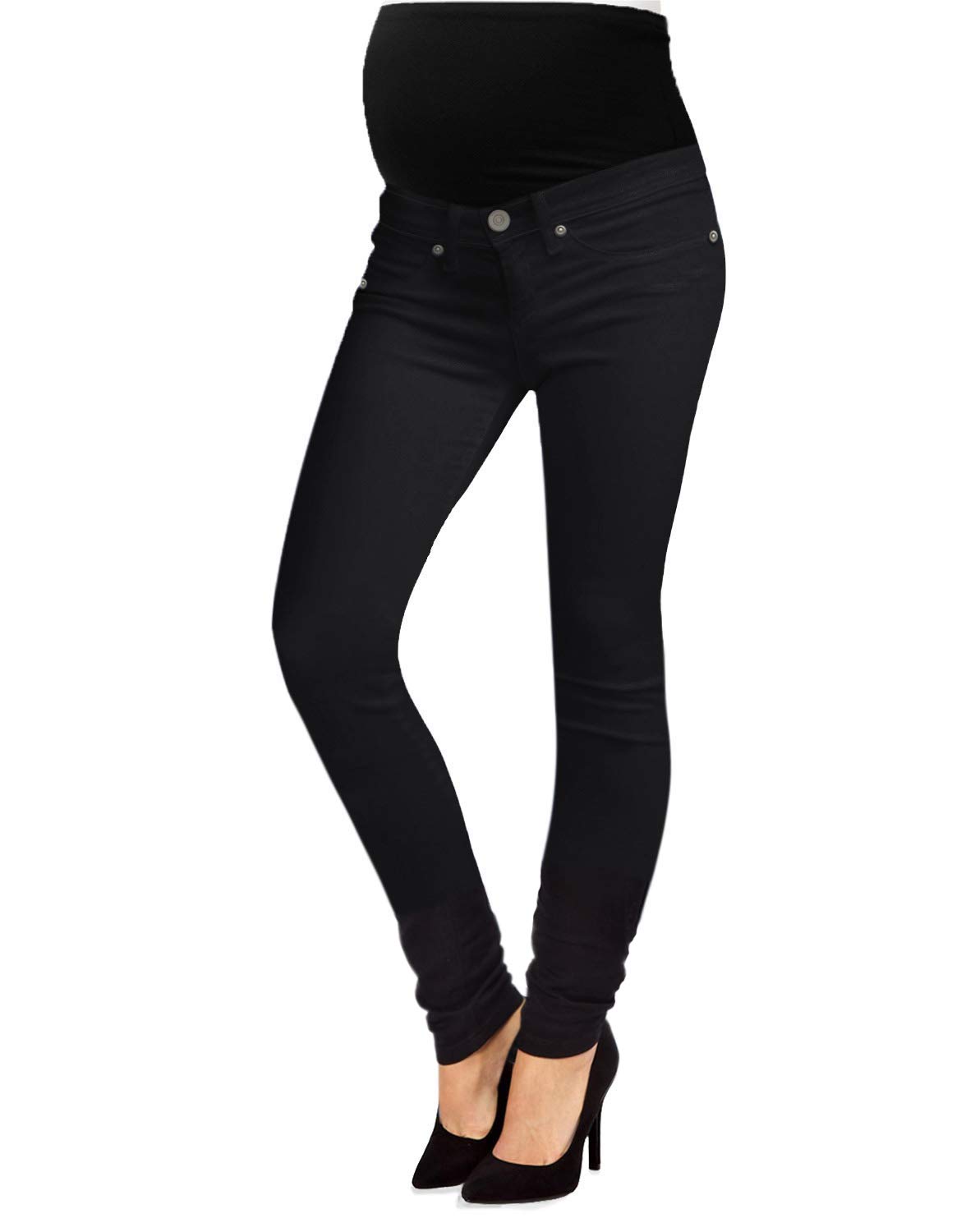 Stylish & Comfortable Women's Super Stretchy Maternity Jeans - Hybrid & Company | Perfect for Pregnancy, Postpartum & Everyday Wear