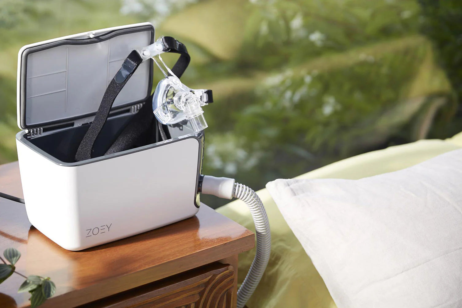 Zoey CPAP Cleaner Machine for Sleep Apnea - Sanitizing Device with UV Light & Ozone - Portable CPAP Equipment Cleaner for Travel & Home Use