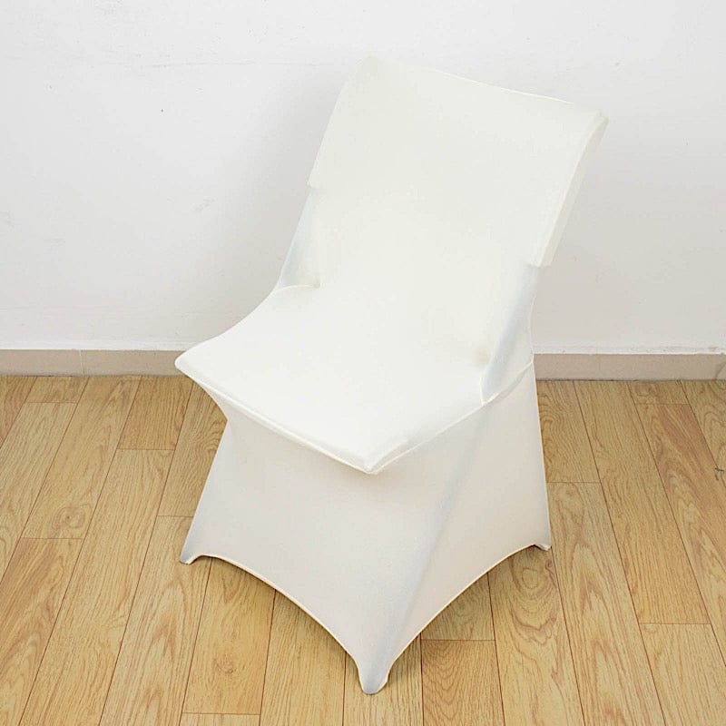 Premium Stretchable Spandex Fitted Chair Cover - Durable, Washable & Lifetime Use - Perfect for Dining, Living Room, Office & Outdoor Furniture Protection