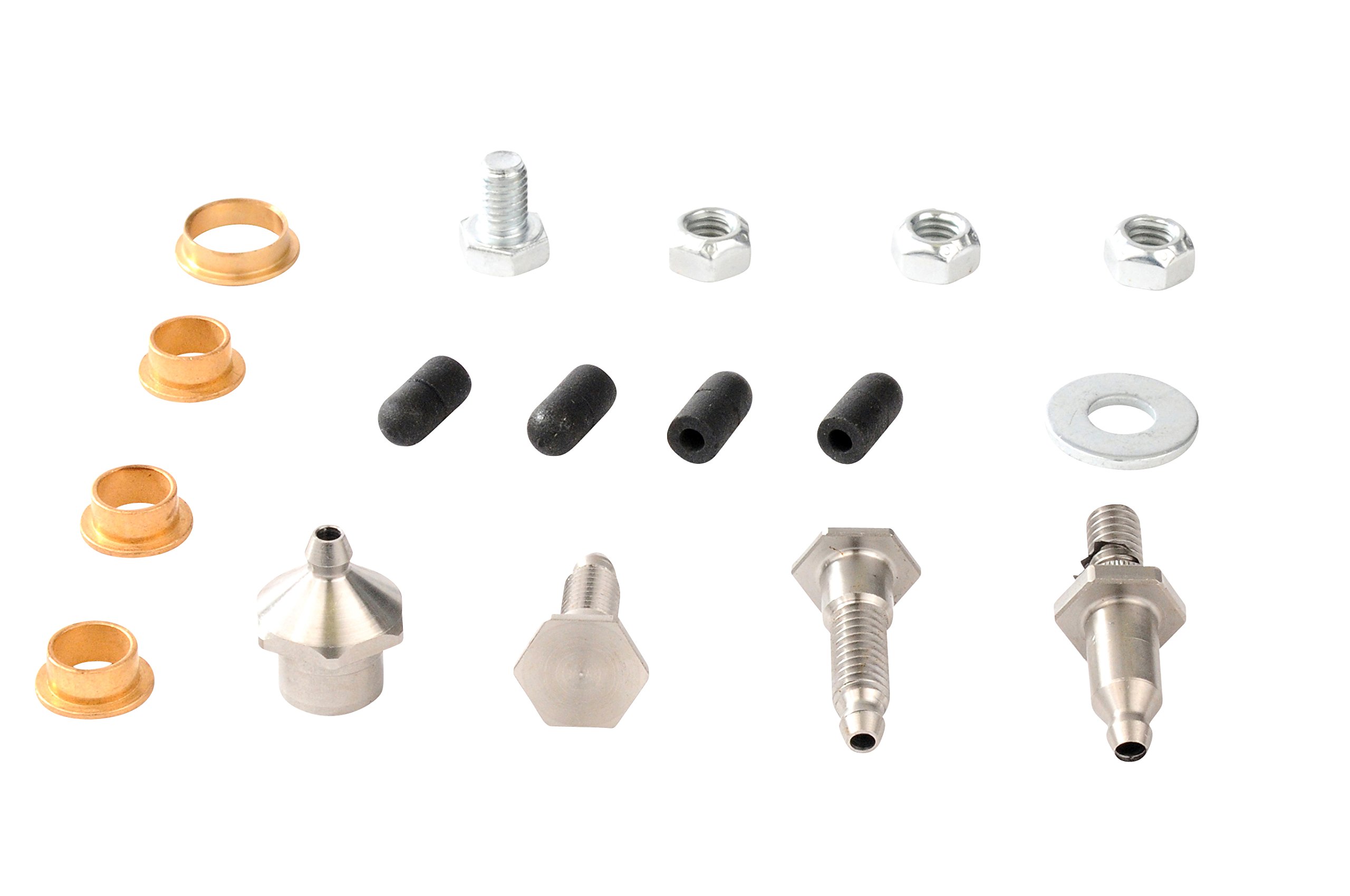 ACDelco GM Genuine Parts 19260061 Front Door Hinge Pin Kit - Complete Set with Upper/Lower Pins, Rollers, Bushings, Washers, Caps, Bolts & Nuts - Perfect for GM Vehicle Door Repair & Maintenance