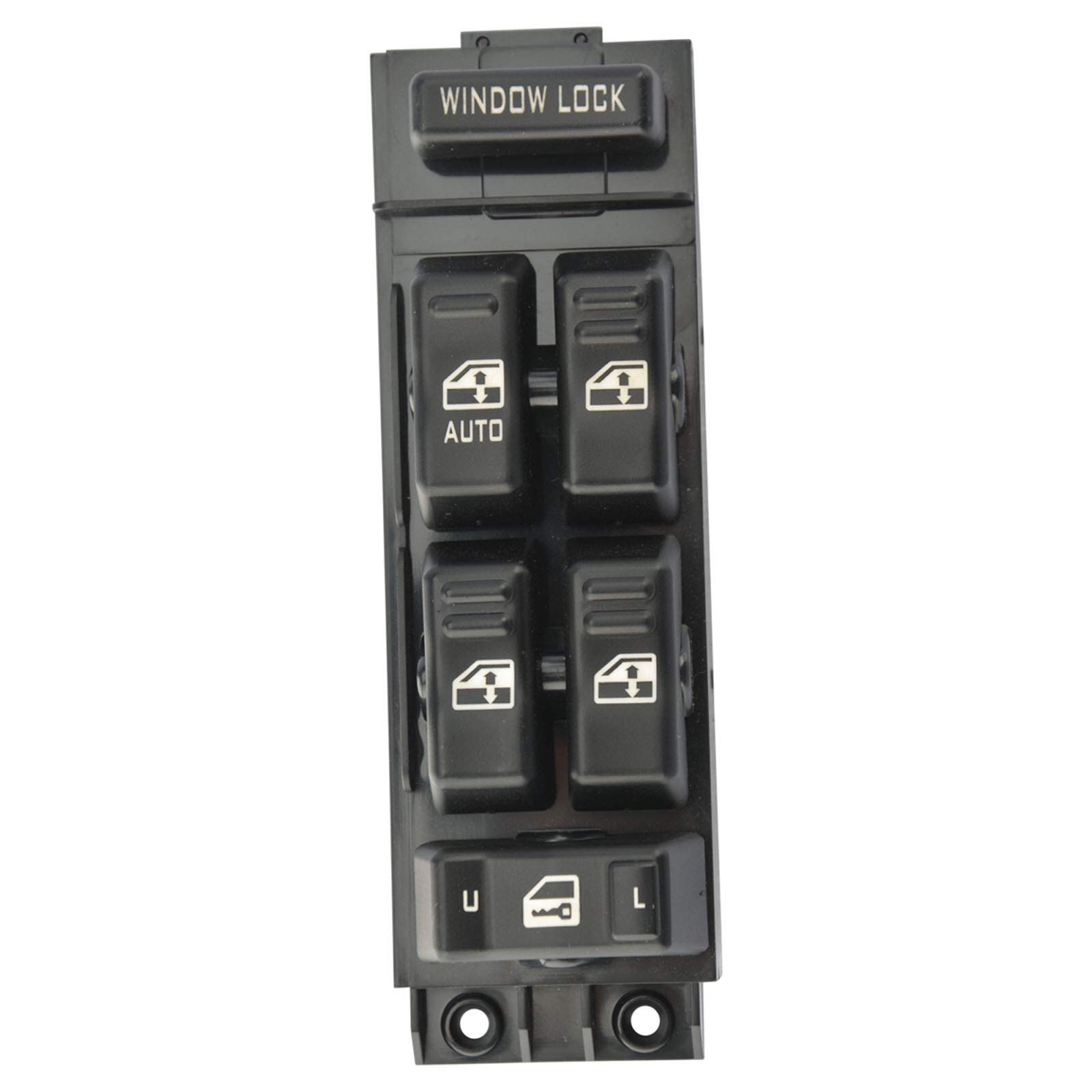 2-Piece Front Master Power Window & Mirror Switch Kit for Chevy GMC Truck SUV - Compatible with Silverado, Sierra, Tahoe, Suburban - Easy DIY Installation for Car Interior Upgrade