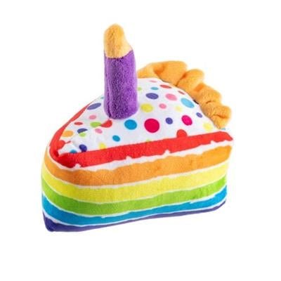 Birthday Cake Slice Toy - Realistic Play Food for Kids Pretend Play, Birthday Party Decoration & Educational Toy - Perfect for Tea Parties, Role Play & Toddler Learning Activities