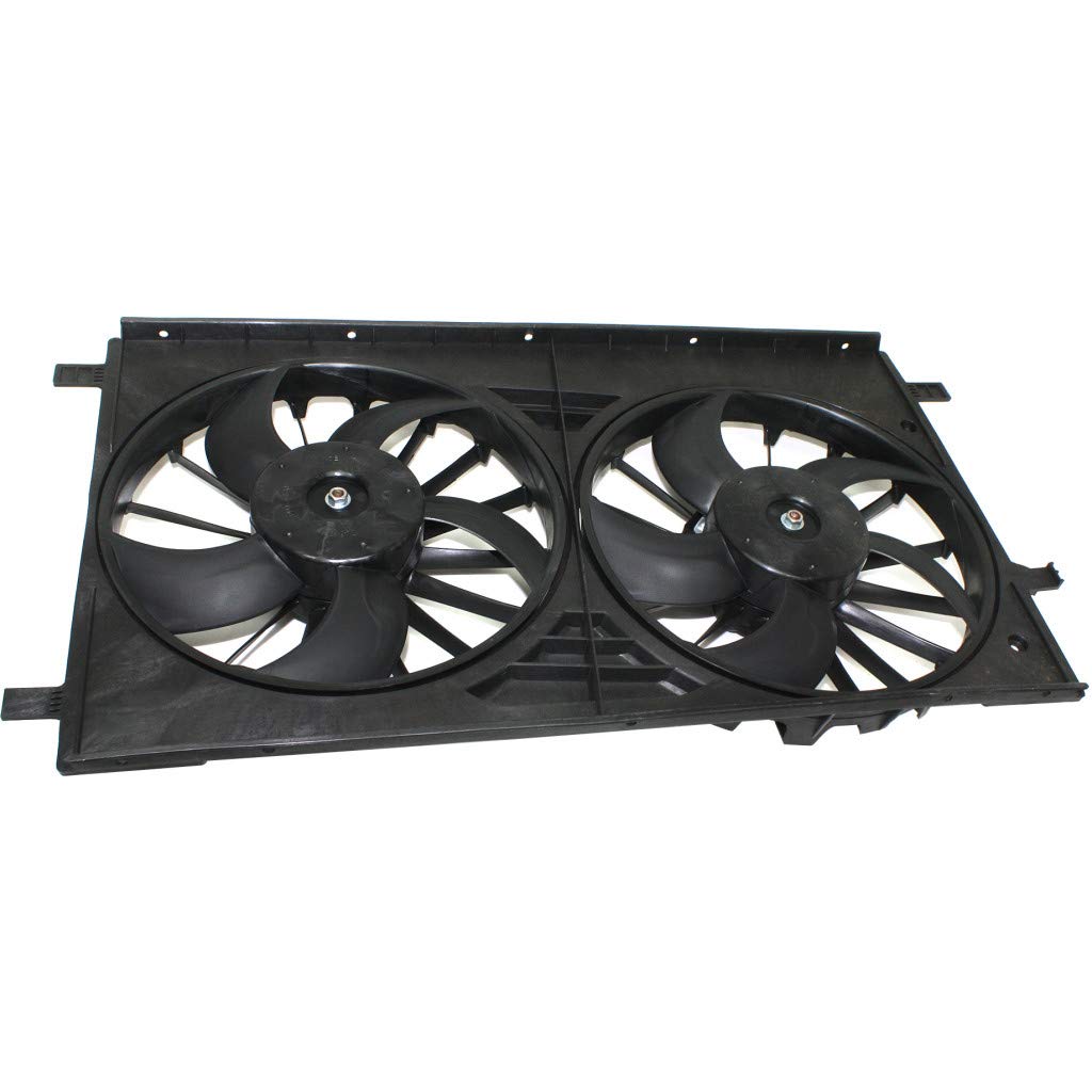 Chrysler 200 Radiator Cooling Fan 2011-2014 Replacement - Dual Fan Assembly Part #CH3110124 & 68031872AA - Perfect for Overheating Prevention & Engine Cooling