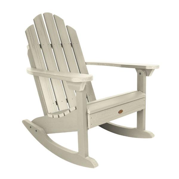 Premium Outdoor Classic Westport Adirondack Rocking Chair - All-Weather Resistant, Comfortable Patio & Garden Rocking Chair for Porch, Deck, Backyard Relaxation