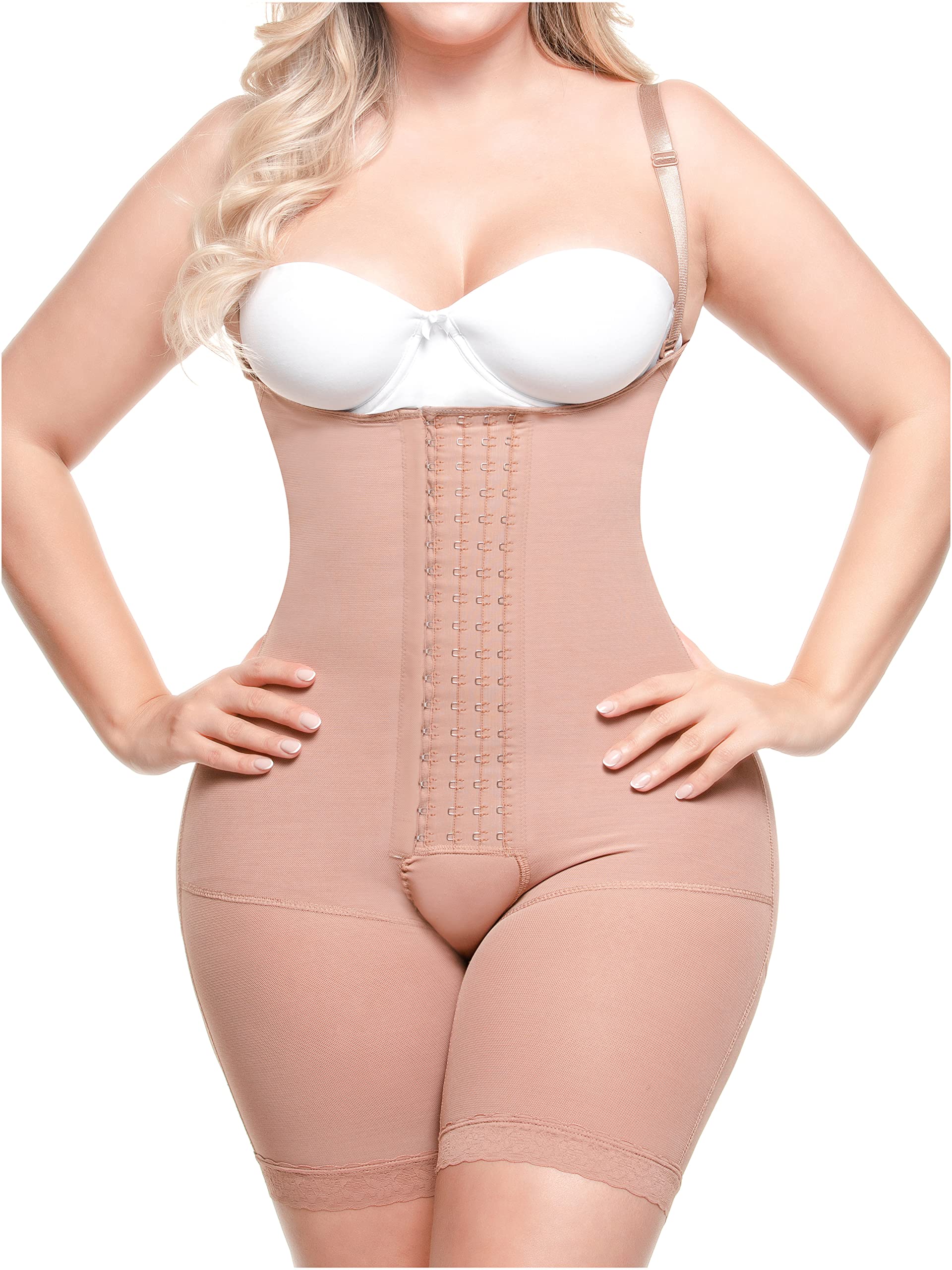Sonryse 048BF Colombian Postpartum Shapewear - Tummy Control Compression Bodysuit for Women After C-Section & Surgery | Postpartum Recovery & Body Shaping