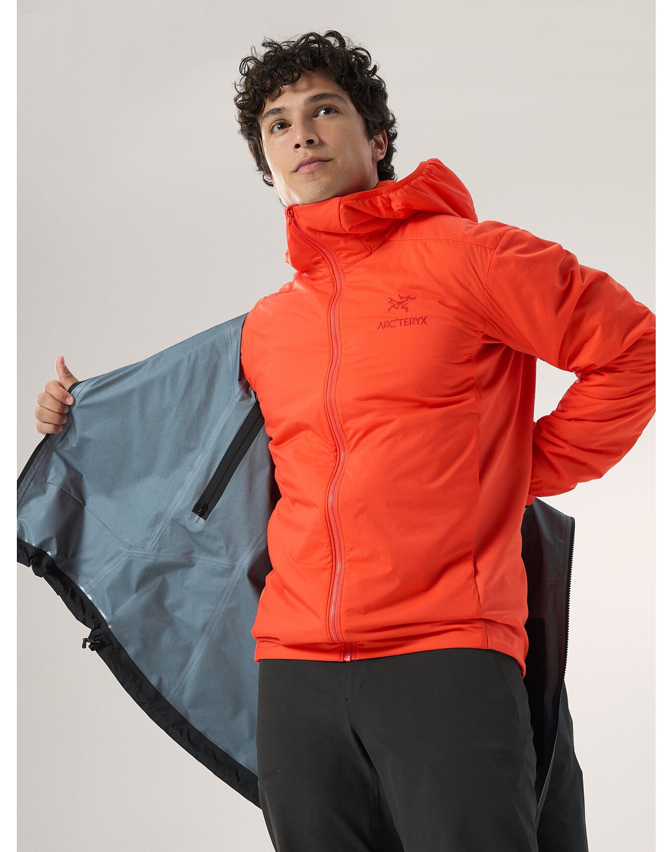 Atom Hoody for Men - Lightweight & Comfortable Pullover Hoodie - Perfect for Outdoor Activities, Gym & Casual Wear