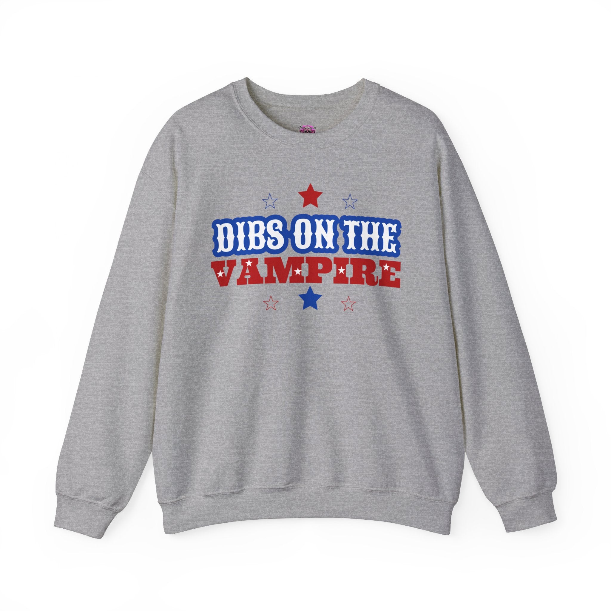 Vampire Crewneck Sweatshirt - Gothic Horror Graphic Pullover for Men & Women | Perfect for Halloween, Cosplay, and Dark Fashion Enthusiasts