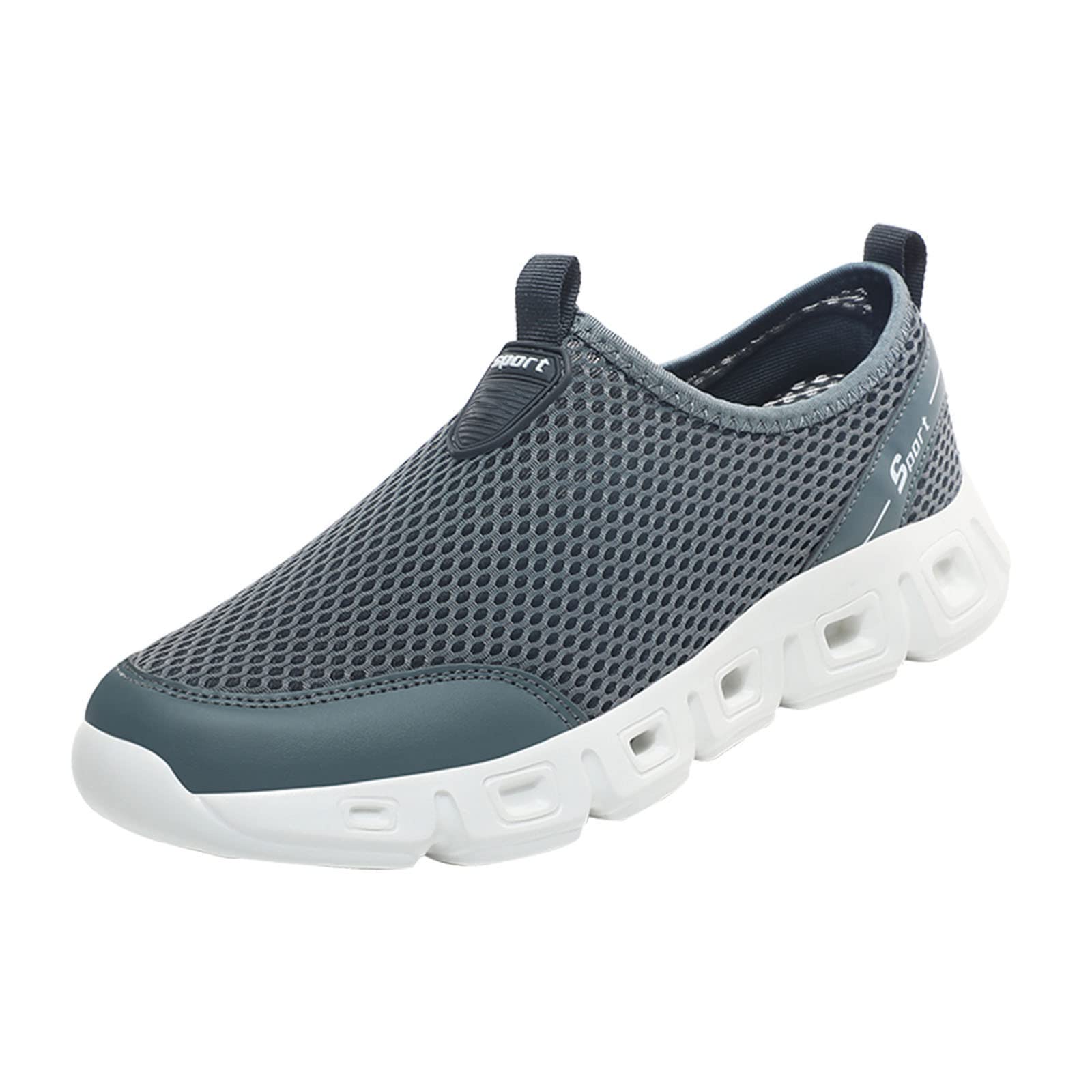 **Men's Connon Trail Shoes - Best Gym, Beach & Sailing Shoes - Size 14 Platform Deck Shoes for Height Increase & Fashion - Slip-On Design for Workouts, Outdoor Activities & Casual Wear**