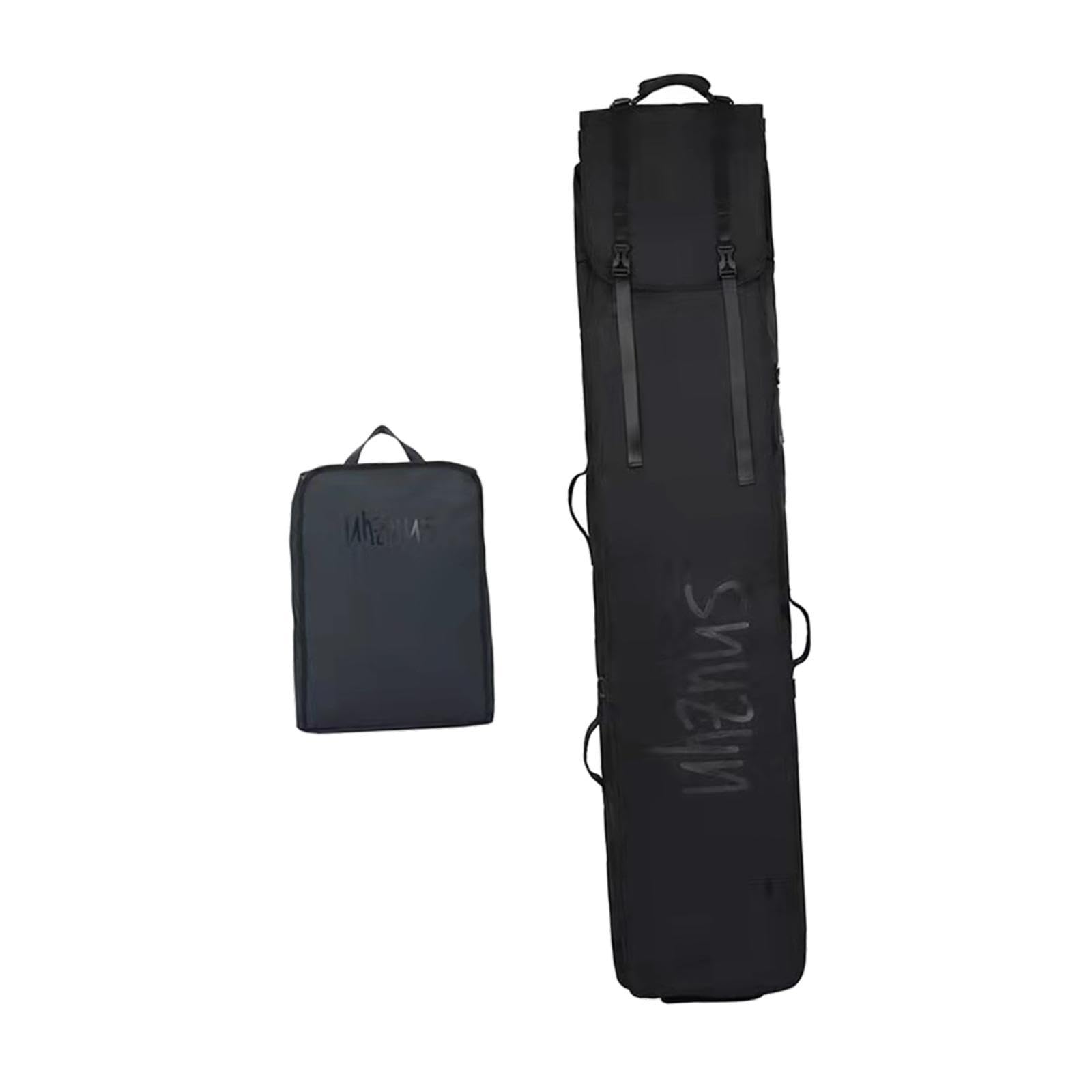 Premium Ski and Snowboard Travel Bag Combo - Waterproof Wheeled Ski Carrier with Boot Storage for Easy Transport - Perfect for Air Travel, Mountain Trips & Snow Sports Gear Protection