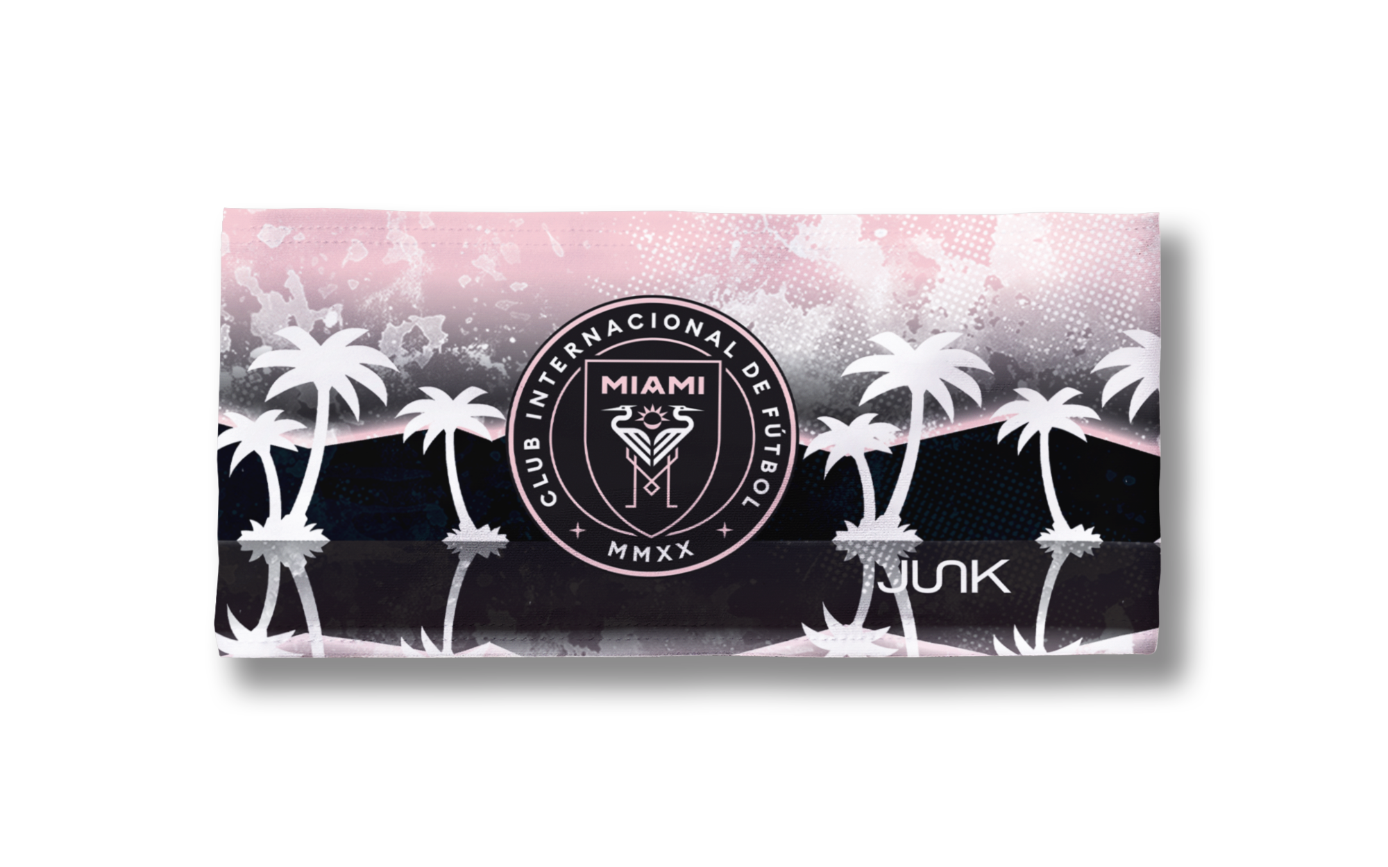 Inter Miami CF Big Bang Lite Headband - Moisture Wicking Sports Headband for Soccer, Running & Workouts - Stay Cool & Dry During Training & Matches