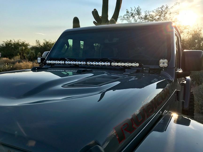 2024 Jeep Gladiator (JT) Squadron Series LED Light Bar & 40