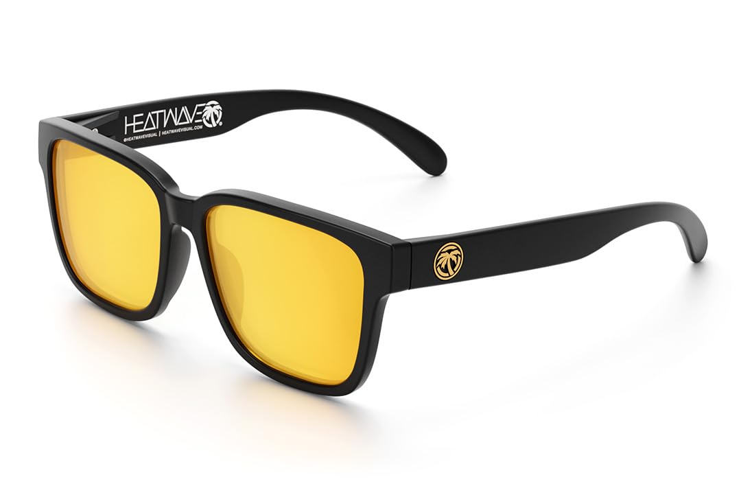 Heat Wave Visual Apollo Polarized Sunglasses for Men & Women - UV Protection, Stylish Aviator Design - Perfect for Driving, Beach & Outdoor Activities