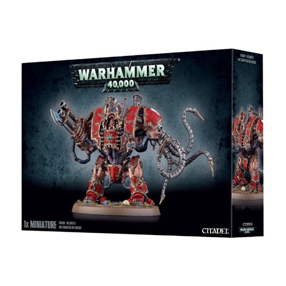 Games Workshop Warhammer 40K Chaos Helbrute Miniature - Tabletop Wargaming Model for Warhammer 40,000 Chaos Space Marines Army | Perfect for Collectors & Competitive Play