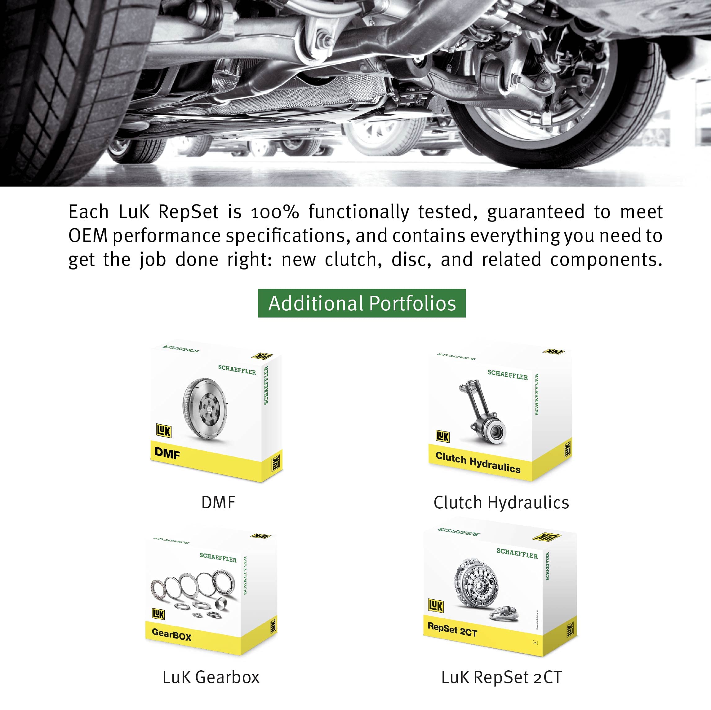 Schaeffler LuK RepSet 06-071 Clutch Kit - OEM Replacement Clutch Kit for Smooth Gear Shifting | Perfect for Car Repair & Transmission Maintenance