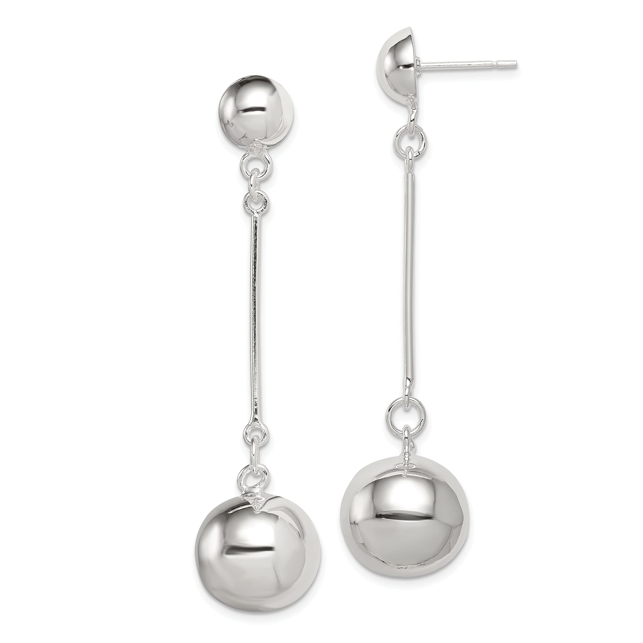 Sterling Silver Dangle Earrings for Women - Elegant Drop Earrings for Party, Wedding & Everyday Wear | 925 Silver Jewelry Gift for Her