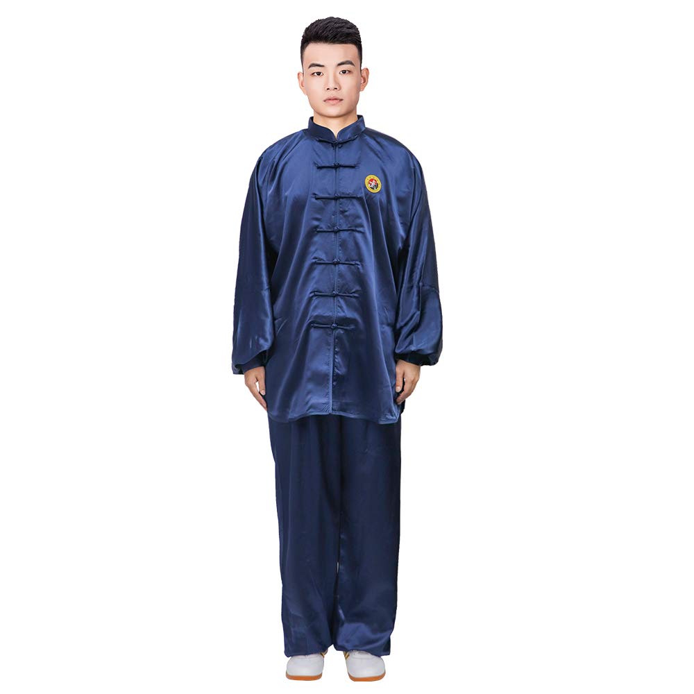 WESING Traditional Tai Chi Uniform - Chinese Martial Arts Clothing for Men & Women - Shaolin Kung Fu Training Suit - Perfect for Tai Chi, Qigong, and Kung Fu Practice