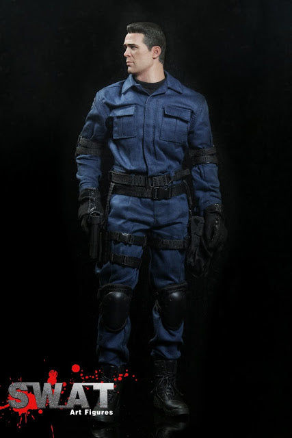 1/6 Scale SWAT Team Police Soldier Action Figure - AF 013 Colin Farrell The Expendables Collectible Model for Display & Diorama Scenes