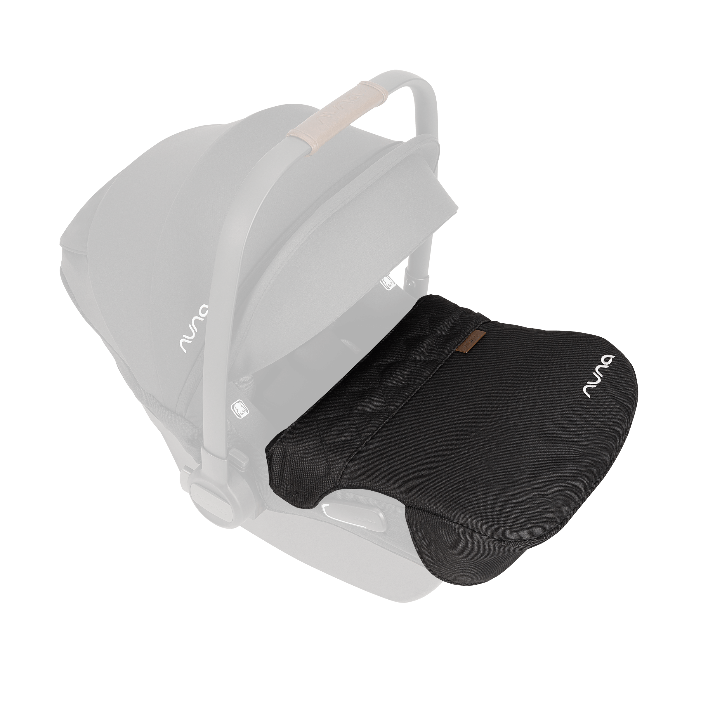 Nuna Pipa Lite Rx Infant Car Seat Footmuff - Soft & Warm Winter Cover for Baby Stroller - Perfect for Cold Weather, Travel & Outdoor Adventures