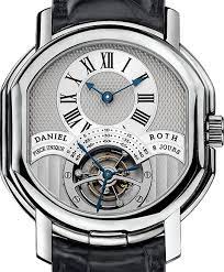 Daniel Roth Masters 8-Day Tourbillon 18K White Gold Luxury Men's Watch - Premium Swiss Timepiece for Business, Formal Events & Collectors