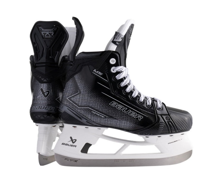 Bauer Supreme M50 Pro Hockey Skates for Senior Players - Premium Ice Skates for Competitive Hockey Games & Training